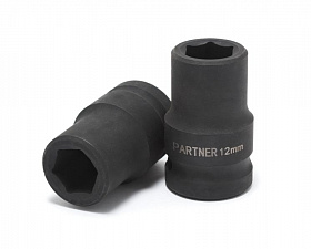 На сайте Трейдимпорт можно недорого купить Головка ударная 27мм (6гр),1/2" Partner PA-44527. 