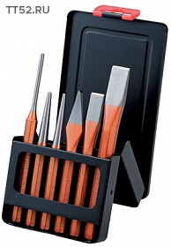 На сайте Трейдимпорт можно недорого купить Набор ударно-режущего инструмента CrMo в металлическом боксе. 